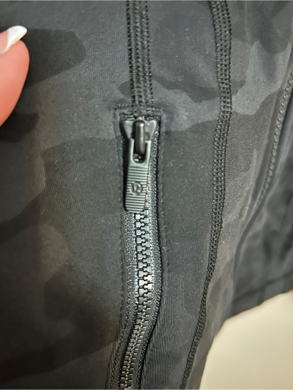 lululemon athletica Black Camouflage Zip-Up Utility Jacket - Picture 6 of 6